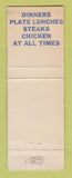 Matchbook Cover - Peoples Hotel Cafe Bar Escanaba MI girlie