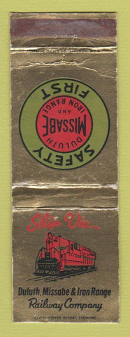 Matchbook Cover - Duluth Missabe and Iron Range Railroad WEAR