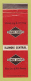 Matchbook Cover - Illinois Central Railroad