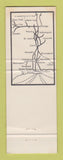 Matchbook Cover - Illinois Central Railroad