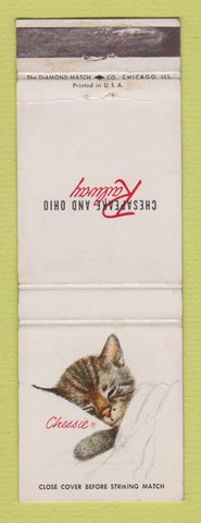 Matchbook Cover - Chesapeake and Ohio Railroad WEAR