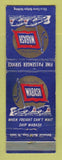 Matchbook Cover - Wabash Railroad WORN