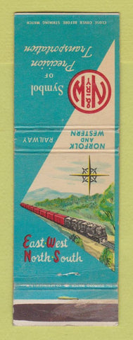 Matchbook Cover - Norfolk and Western Railroad WEAR #2