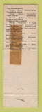 Matchbook Cover - Burlington Route Railroad Zephyrs WEAR