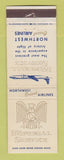 Matchbook Cover - Northwest Orient Airlines WEAR