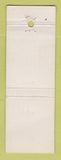 Matchbook Cover - Chicago Yacht Club IL WORN