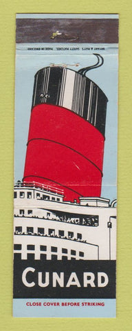 Matchbook Cover - Cunard Cruise Lines