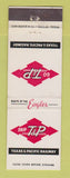 Matchbook Cover - Texas and Pacific Railroad
