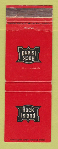 Matchbook Cover - Rock Island Railroad WEAR