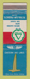 Matchbook Cover - Cities oil gas Eastern Airlines WEAR