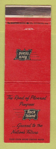 Matchbook Cover - Rock Island Railroad WEAR