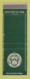 Matchbook Cover - University Club of Chicago IL