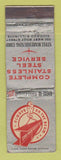 Matchbook Cover - Steel Warehousing Corp Chicago IL WEAR