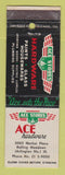 Matchbook Cover - Ace Hardware Store Arlington Heights IL Rolling Meadows