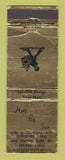 Matchbook Cover - Hats by Su Chicago IL WORN