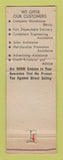 Matchbook Cover - Accurate Sheet Metal Chicago IL WEAR