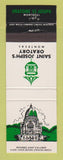 Matchbook Cover - Saint Joseph's Oratory Montreal QC