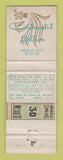Matchbook Cover - Acapulco Hilton Hotel Mexico WEAR