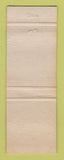 Matchbook Cover - Sunset Ridge Country Club Winnetka IL