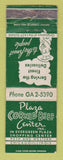 Matchbook Cover - Plaza Corned Beef Center Chicago IL WEAR