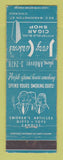 Matchbook Cover - Jerry Carson's Cigar Shop Pittsfield Building Chicago IL WEAR
