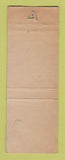 Matchbook Cover - Pack Wong Chinese Restaurant Chicago IL WORN