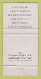 Matchbook Cover - D'Joint Roast Beef Joint Acapulco Mexico WORN #1 30 Strike