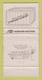 Matchbook Cover - D'Joint Roast Beef Joint Acapulco Mexico WEAR #2 30 Strike