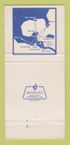 Matchbook Cover - Taca Airlines Jet 30 Strike