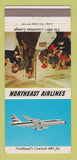 Matchbook Cover - Northeast Airlines 30 Strike