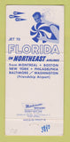 Matchbook Cover - Northeast Airlines 30 Strike