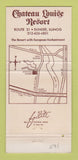Matchbook Cover - Chateau Louise Burton Browe's Dundee IL 30 Strike