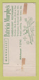 Matchbook Cover - Patrica Murphy's Restaurant Manhasset NY WEAR 30 Strike