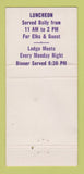 Matchbook Cover - Elks Lodge San Pedro CA 30 Strike