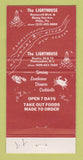 Matchbook Cover - Lighthouse Restaurant Philadelphia PA Pennsauken NJ 30 Strike