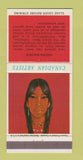 Matchbook Cover - Canadian Artists Indian Maiden 30 Strike