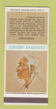 Matchbook Cover - Canadian Artists Indian Chief #2 30 Strike