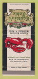 Matchbook Cover - Captain's Table Los Angeles CA lobster 30 Strike