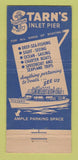 Matchbook Cover - Starn's Restaurant Atlantic City NJ lobster WEAR 30 Stick