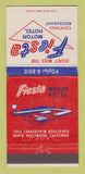Matchbook Cover - Fiesta Motor Hotel North Hollywood CA WEAR 30 Strike