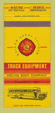 Matchbook Cover - Molin eBOdy Company Bus Moline Peoria IL 30 Strike