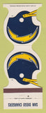 Matchbook Cover - San Diego Chargers Football 1984