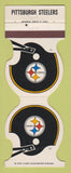 Matchbook Cover - Pittsburgh Steelers Football Eastern Airlines 1981