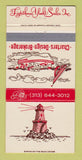 Matchbook Cover - Lighthouse Yacht Sales Birmingham MI George Couzens 30 Strike