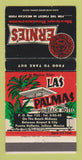 Matchbook Cover - Ernie's Mexican Food Hollywood Glendale CA WEAR 30 Strike