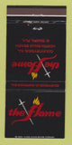 Matchbook Cover - Flame Restaurant Countryside IL Palm Beach Tampa FL 30 Strike
