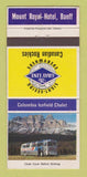 Matchbook Cover - Mount Royal Hotel Banff AB Gray Bus Lines 30 Strike