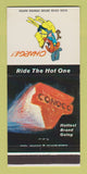 Matchbook Cover - Conoco oil gas Charge! 30 Strike