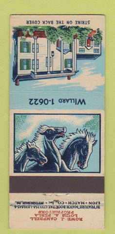 Matchbook Cover - The Chateau Pittsburgh? PA 21 Strike Feature