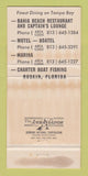 Matchbook Cover - Bahia Beach Ruskin FL motel girlie 30 Strike